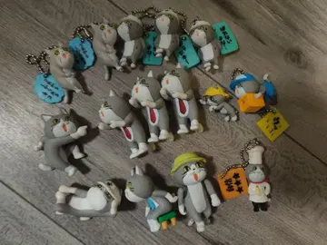 일하는 고양이 미니 키체인 컬렉션, 미니 피규어 컬렉션 묶음 판매