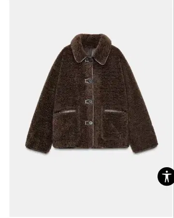 자라 리버서블 더블 페이스 자켓 M