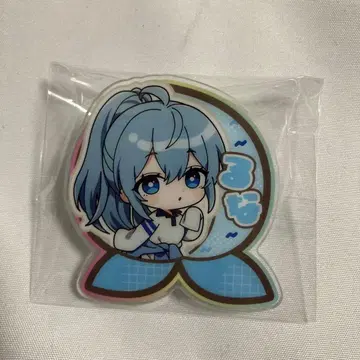 컬러풀 피치 루나 아크릴 클립