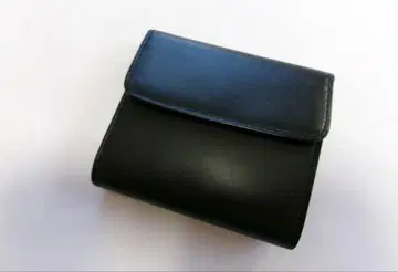 새상품 피코 Fico 3단 접이식 가죽 지갑 블랙