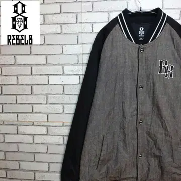 REBEL8 레벨에이트 바시티 자켓 타투 스케이터!
