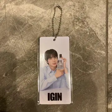 IGIN 일본 한정판 팝업 보틀넥 택 4개 BTS JIN