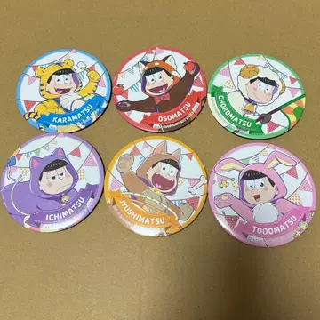 오소마츠 6쌍둥이 제일복권 케모마츠 BIG 캔뱃지