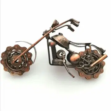 오토바이 아이언 부품제 오브제