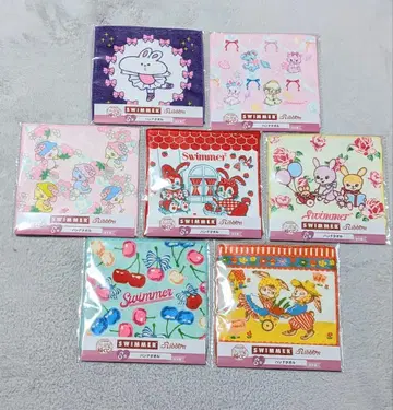 스위머 SWIMMER 복권 후쿠야 캐릭터 복권 E상 핸드 타월