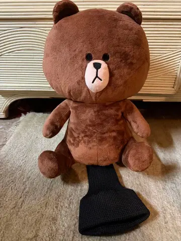 브라운 골프 드라이버용 골프헤드커버