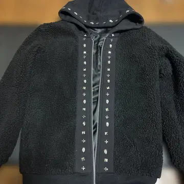 GLAD SEAMS 보아 후드티 블랙