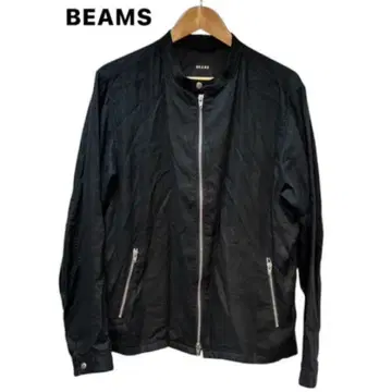 [ M2 ] BEAMS/린넨 싱글 라이더 자켓