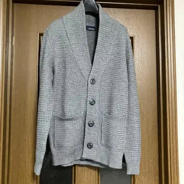 LARDINI 그레이 가디건 ( 사이즈 46 )