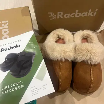 Racbaki 라쿠바키 퍼 사보 베이지 S 사이즈