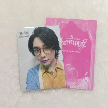 Mrs. GREEN APPLE 오오모리 모토키 레어 포토 카드 049