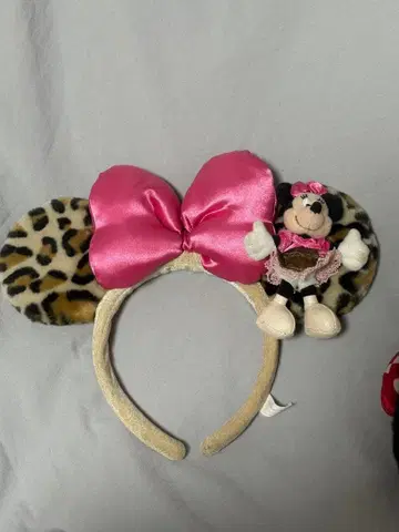 미니 마우스 레오파드 무늬 머리띠