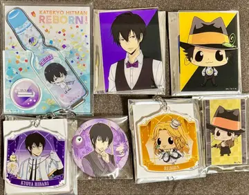 가정교사 히트맨 REBORN! 리본 히바리 캔뱃지 아크릴 스탠드