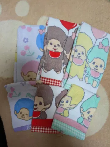 몽치치 타월 6장 세트