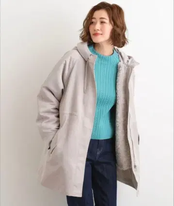 새상품 grove 명품 아우터/3WAY 발수 보아 라이너 부착 모즈 코트