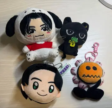 야기 유세이 봉제 인형 x 4