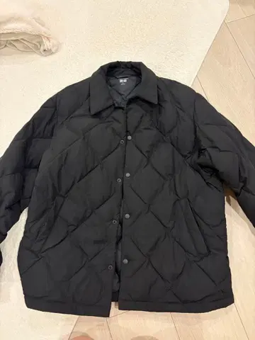 유니클로 퀼팅 자켓 XL