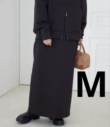 SLOBE IENA 종이상자 아이라인 스커트 블랙