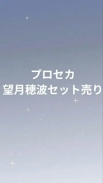 프로세카 모치즈키 호나미 세트 판매