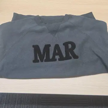 marmors MAR 자수 그레이 맨투맨