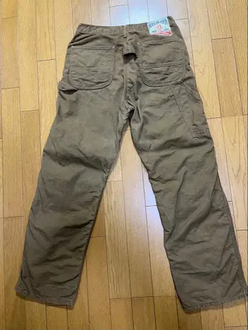 리얼 맥코이 조 맥코이 트리플 스티치 페인터 팬츠 732