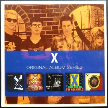 LA 펑크 5CD 세트 귀중반 X 오리지널 앨범 시리즈