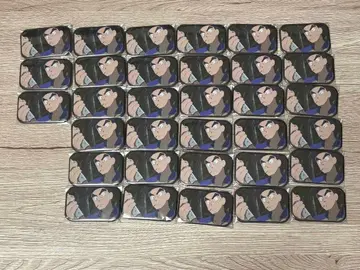 닌타마 란타로 캐릭터 배지 컬렉션 B 스퀘어 캔뱃지 시오에 분지로