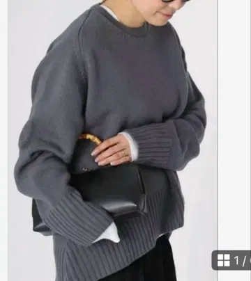 Deuxieme Classe CINOH 크루넥 니트