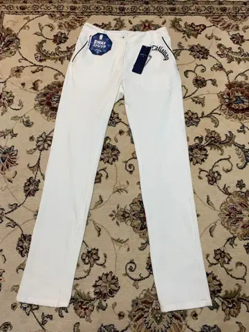 미사용 새상품 Callaway 8WAY 스트레치 화이트 팬츠 M 사이즈