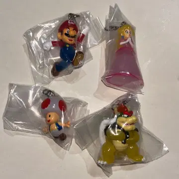 슈퍼 마리오 메지루시 액세서리 4종 세트