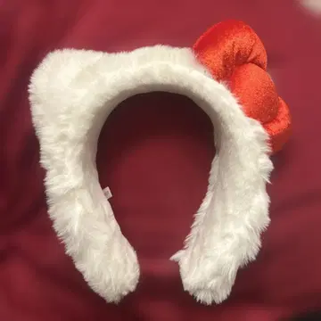 산리오 복슬복슬 머리띠 헬로키티