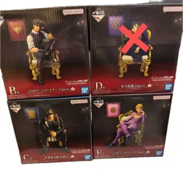 제일복권 죠죠의 기묘한 모험 죠죠월드 B C E상 세트