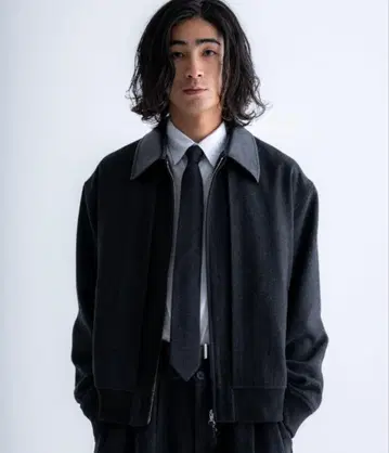 트위드 숏 블루종 sinss