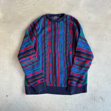 AMERICAN PRIORITY 3D 니트 COOGI풍 USA제