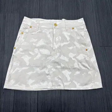 마크앤로나 카모플라쥬 패턴 스커트 S