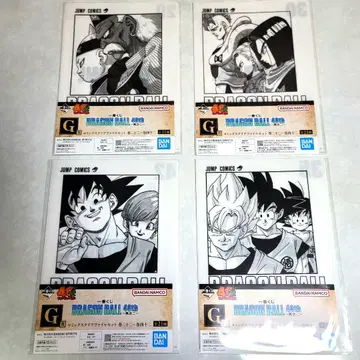제일복권 드래곤볼 40th ~그 두 번째~ 클리어 파일 4장 세트