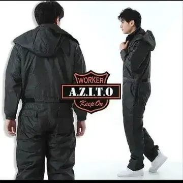 [ 컨디션 최상 AITOZ 남성용 L ] 작업복 방한 블랙