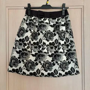 M'S GRACY 꽃무늬 플레어 스커트 장미