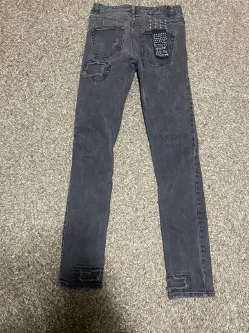 ksubi 데미지 스키니 데님 30'