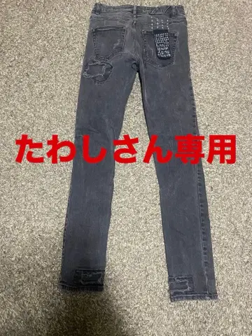 ksubi 데미지 스키니 데님 30'