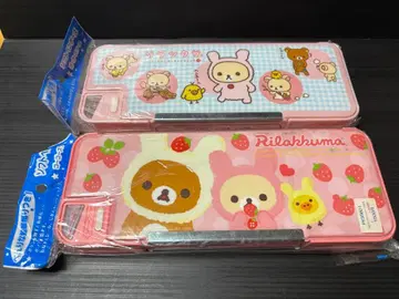 산엑스 리락쿠마 소프트 펜 케이스 2종 세트