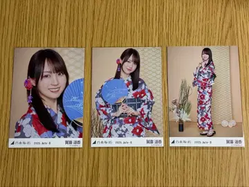 카키 하루카 노기자카46 브로마이드 한여름 전국 투어 유카타