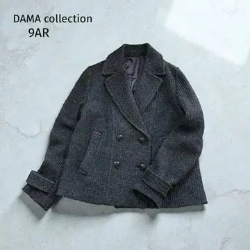새상품급 DAMA 컬렉션 테일러드 자켓 (9) DAMA 다크 그레이