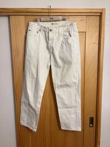 ZARA 화이트 데님 W32