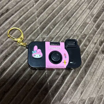 마이멜로디 필름 카메라풍 키링