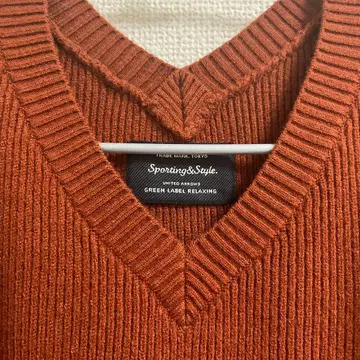 Sporting&Style V넥 스웨터