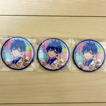 컬러풀피치 산리오 캔뱃지 나오키리 3개