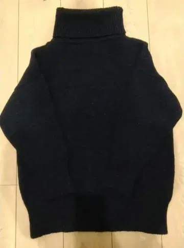 Letroyes 터틀넥 스웨터 다크 블루