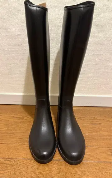 더프나 블랙 레인부츠 39