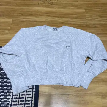 Towcraft 그레이 크롭 기장 트레이닝복